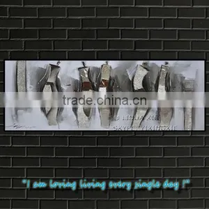 Abstract Wall Hanging Paintings Dancing Building thumbnail-1