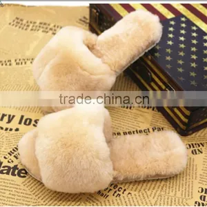 Great Promotion Custom Washable Disposable Fur Hotel Home Slipper thumbnail-6