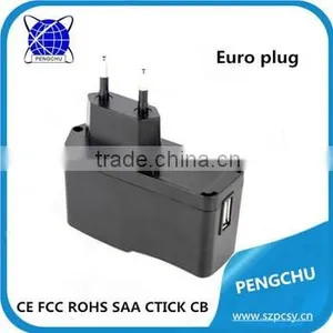 220v ac to dc 5v 2a Travel Power Adapter USB Quick Charger thumbnail-3
