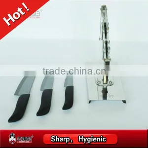 Hardest Blade Black TPE Soft Touch Handle Ceramic Knife Sets thumbnail-1