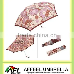 19"x6k Yellow Cheap Rain Umbrella thumbnail-1