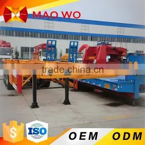 MAOWO 3 Axle 20ft Dump Container Tractor Trailer Chassis thumbnail-4