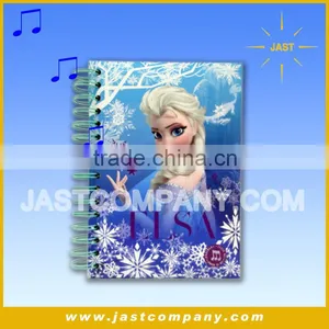 A5 Size Customized Spiral Binding School Music Notebook thumbnail-2