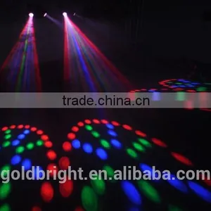 LED Double Moonflower With White Strobe Effects Music Studio Equipment thumbnail-6