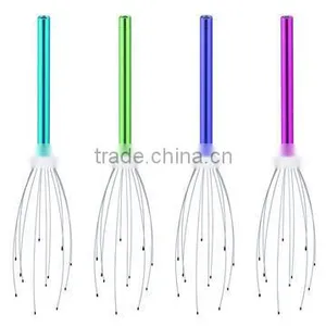Multifunctional Handheld Vibrating Head Massager, Stress Relief From Headaches Quality Choice thumbnail-1
