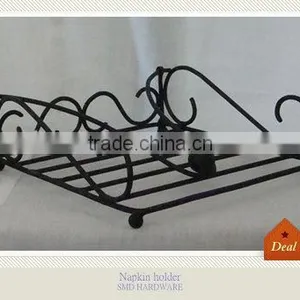 Metal Antique Scroll Napkin Holder thumbnail-1