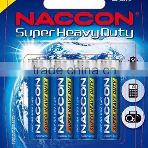 AA Carbon Dry Cell 1.5V R6P NACCON thumbnail-5