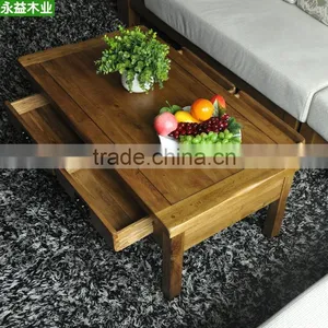 Hot Sale Latest Solid Wood Coffee Table thumbnail-1