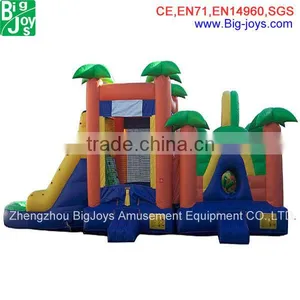 Gaint Inflatable Bouncy Slide China Inflatable Jumping Castle With Slide Combo thumbnail-1
