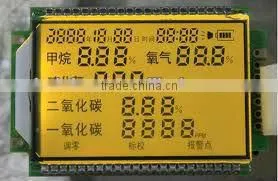 Custom STN Yellow Backlight Segment Display Lcd thumbnail-1