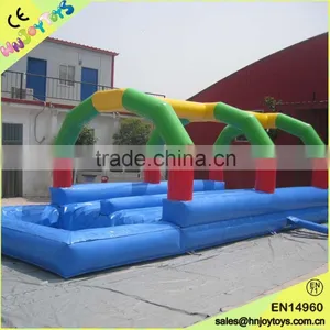 Fashionable Hot Selling Inflatable Flat Water Slide for Sale thumbnail-5