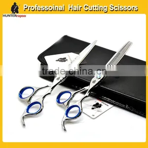 HUNTERrapoo Professional 6.0 Inch Hair Cutting Shears Set.Stainless Steel Barber Scissors thumbnail-1