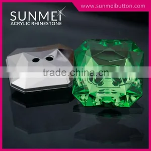 Decorative Square Fabric Cover Button thumbnail-1