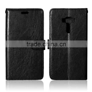 For ASUS Zenfone 3 ZE552KL 5.5 Inch Luxury Wallet Credit Card Book Style Flip Stand Leather Case Back Cover Leather thumbnail-2