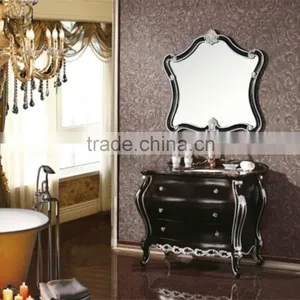 Classical Design Cheap Plywood Floor Standing Bathroom Cabinet thumbnail-4