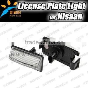 2pcs/Lot Top Quality LED Number License Plate Lamp for N Issan Livina Bra Make/C-Gear/Grand Livina PH thumbnail-1