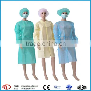Non-woven Isolation Sterile Disposable Isolation Surgical Gown thumbnail-1