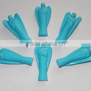 Turquoise Angel for Gift Gemstone Statue thumbnail-6