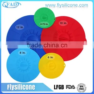 OEM 6pcs Tea Cups & Saucers China Pot Bowl Cover Silicone Suction Lid Sets thumbnail-2