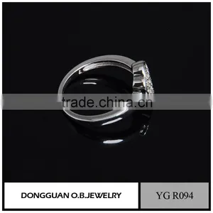 Luxury 925 Sterling Silver Flower Ring/Engagement Ring/Diamond Ring For Girls thumbnail-2