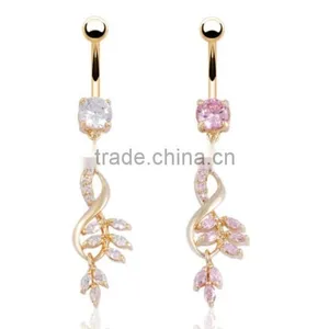 Wholesale Sex Delicate Bell Navel Piercing Jewelry thumbnail-1