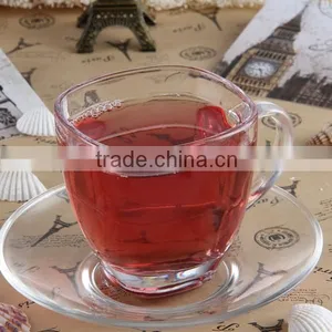 LongRun 200ml Top Sale Fancy Short Drinking Tea Cup Coffee Glass Cup thumbnail-1