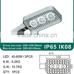 80W-120W Everlite Good Dissipation LED Die Cast Street Light Housing/Fixture thumbnail-4