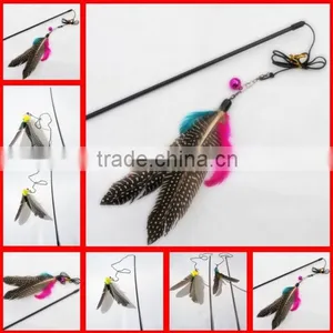 QQGY Telescoping Fishing Cat Rod , Funny Cat Teaser Toys thumbnail-5
