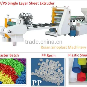 SPJ110/33-680 Single Layer PP PS Extruding Machine, PP/PS Sheet Extruder thumbnail-1