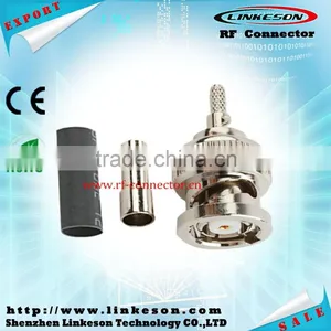 Manufacture BNC Female Coaxial Connector for RG316 RG174 thumbnail-1