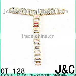 5*10 Acrylic Stones Gold Plating Fashionble Ladies Sandal Accessories thumbnail-2