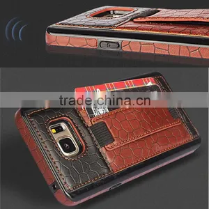 Leather Stand Wallet Hard Back Cover Case With Card Slot for Sony Xperia z m 5 4 Premium Plus Compact Aqua Ultra c t e 7 6 3 2 1 thumbnail-6