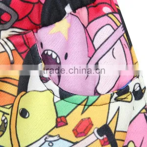 2015 Women Shorts Sublimation Print Running Shorts Elastic Waist N16-3 thumbnail-3