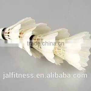 High Quality Class A Duck Feather 12pcs/Barrel Badminton Ball White Teal Feather Sport Game Training Badminton thumbnail-5