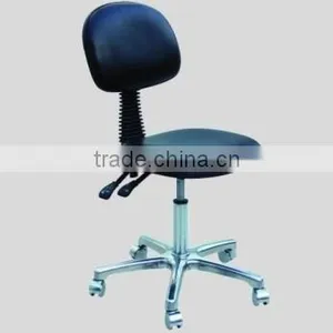 Black or Blue Esd pu Leather Office Chair thumbnail-1