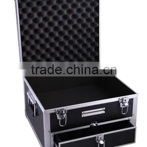 Aluminum Tool Case With Foam and Drawer Carrying Case thumbnail-1