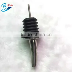 Stainless Steel Wine Pourer Bottle Poure With Tapered Spout Stop thumbnail-1