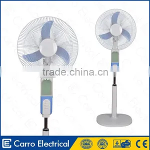 Elegant Solar AC Charging Fan 16inch Standing Battery Charger Fan thumbnail-1