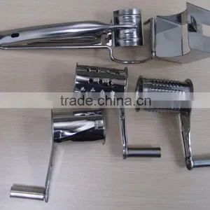 Stainless Steel Cheese Ginder Set Cheese Grater Tool Set thumbnail-2