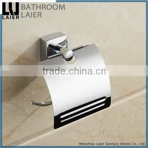 Promotional Multi-Purpose Zinc Alloy Chrome Finishing Bathroom Sanitary Items Wall Mounted Toilet Paper Holder thumbnail-3