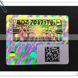 Anti-counterfeit Hologram Sticker Paper thumbnail-1