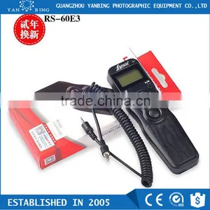 Factory Supply Cheapest Timer Remote Control Shutter Release RS-60E3 for Canon 60D 600D thumbnail-1