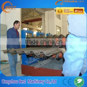 Corrugated Steel Profile Roof Roll Forming Machine thumbnail-3