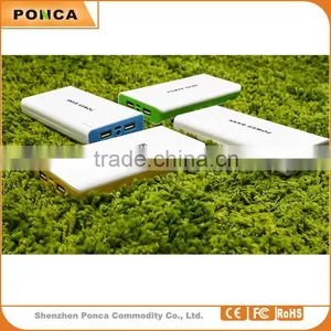 Manufacturer Suppliers Hot Selling 20000mAh Dual USB Output 2A External Battery Power Bank thumbnail-1