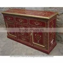 Hand Painted Chest Drawer , RECLAIMED TIMBER VINTAGE Hand Painted Chest DraweR thumbnail-1
