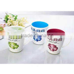 2016 Hot Sale High Quality Reusable Plastic Custom Cheap Personalised Mug thumbnail-1