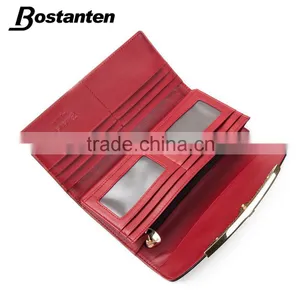 Luxury Party Hand Bag Leather Women Long Coin Purse Hand Wallet thumbnail-6