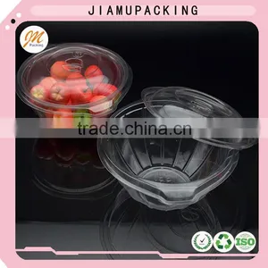 Plastic 24oz Food Takeaway Box , Wholesale Food Packaging Containers , Disposable Plastic Food Packaging Box thumbnail-1