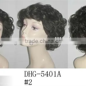 Short Black Lace Front Discount Wigs thumbnail-1