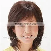 High Quality Synthetic Auburn Loose Curly Wig for Mum thumbnail-1